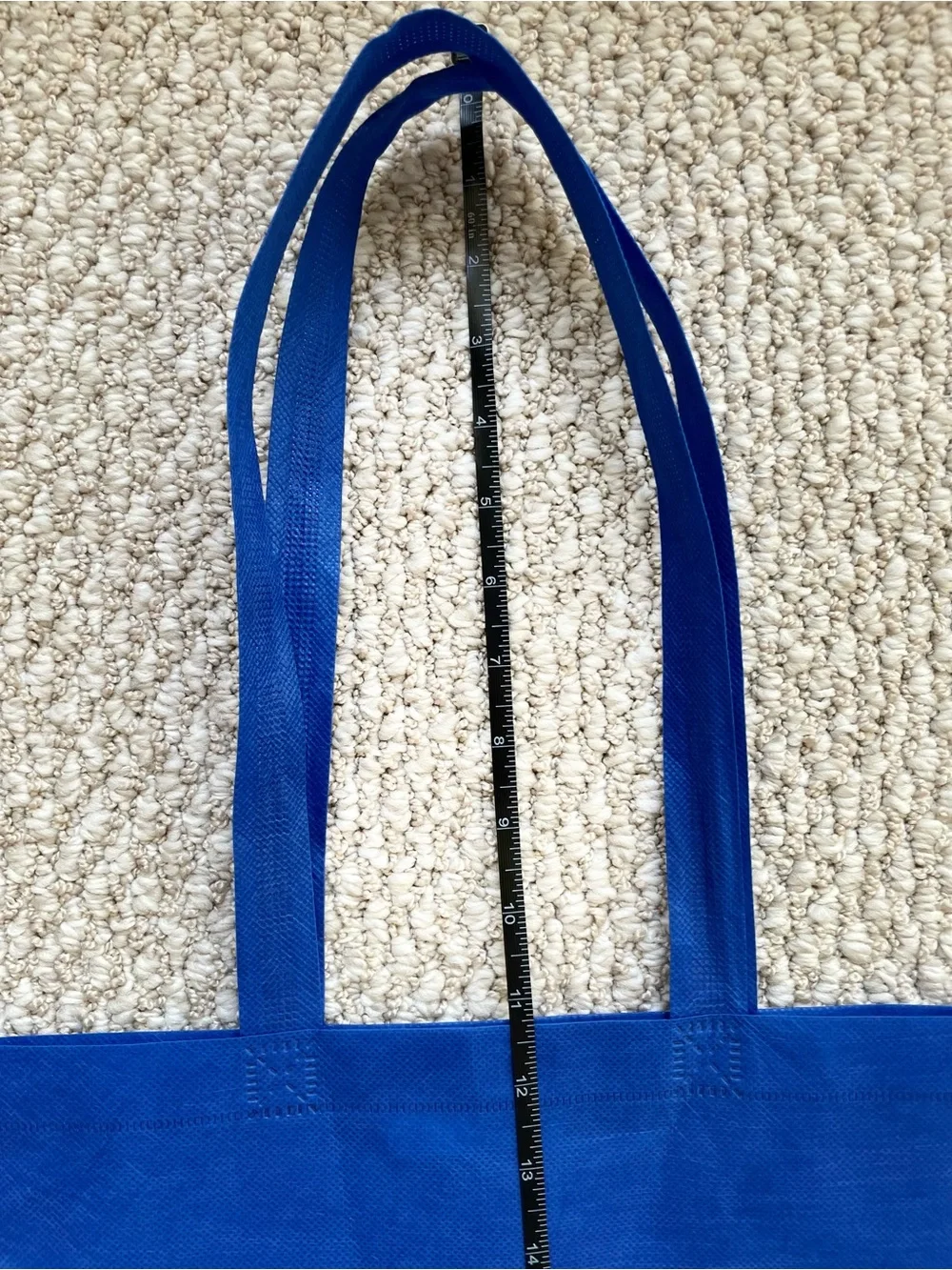 Italy AssoporTi Blue Logo Tote Bag
